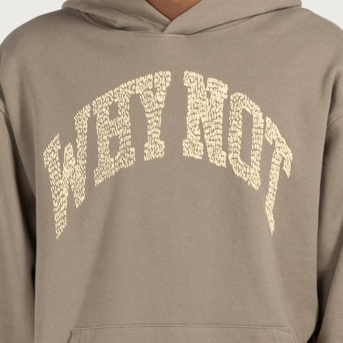 HONOR THE GIFT Why Not Hoodie Mens Apparel