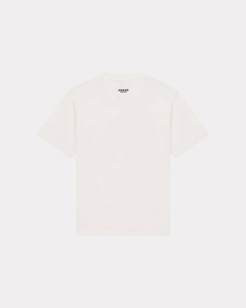 KENZO 'Lucky Tiger' embroidered classic T-shirt Mens Apparel
