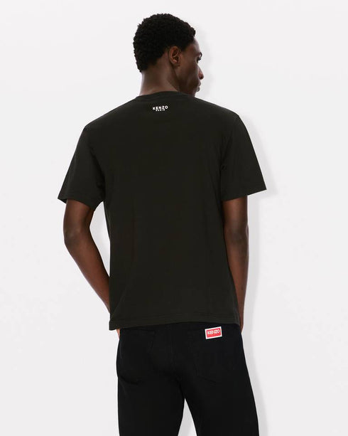 KENZO 'Lucky Tiger' embroidered classic T-shirt Mens Apparel