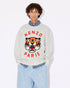 KENZO 'Lucky Tiger' Embroidered Oversized Unisex Apparel