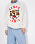 KENZO 'Lucky Tiger' Embroidered Oversized Unisex Apparel