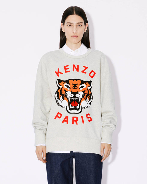 KENZO 'Lucky Tiger' Embroidered Oversized Unisex Apparel