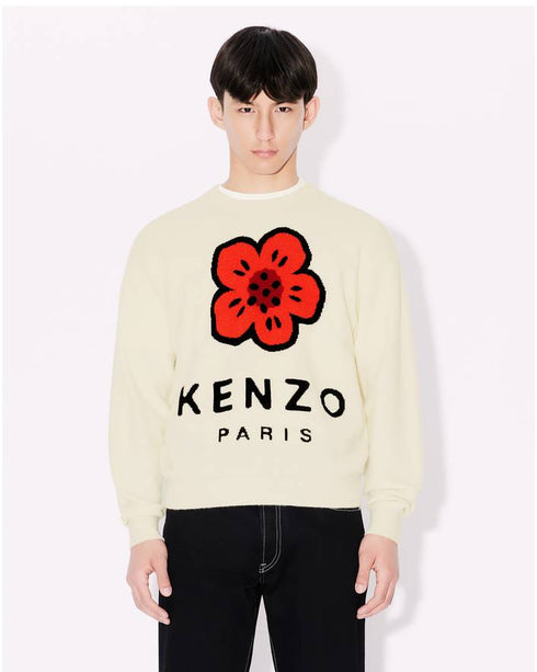 KENZO 'Boke Flower' wool jumper Mens Apparel