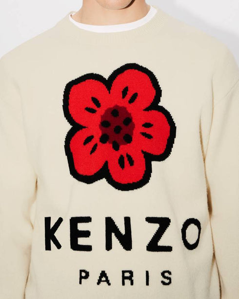 KENZO 'Boke Flower' wool jumper Mens Apparel