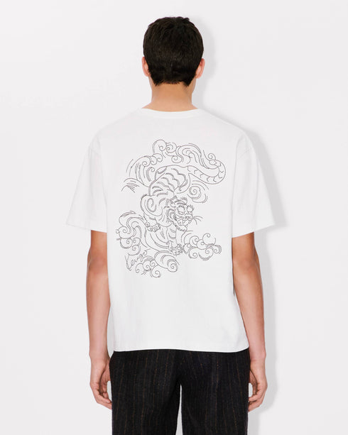 KENZO 'KENZO Star Tiger' embroidered oversized T-shirt Mens Apparel