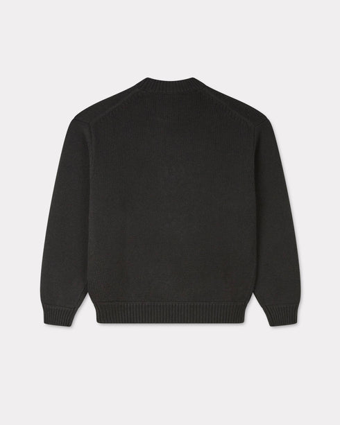 KENZO 'LUCKY TIGER' Genderless Embroidered Jumper Unisex Apparel