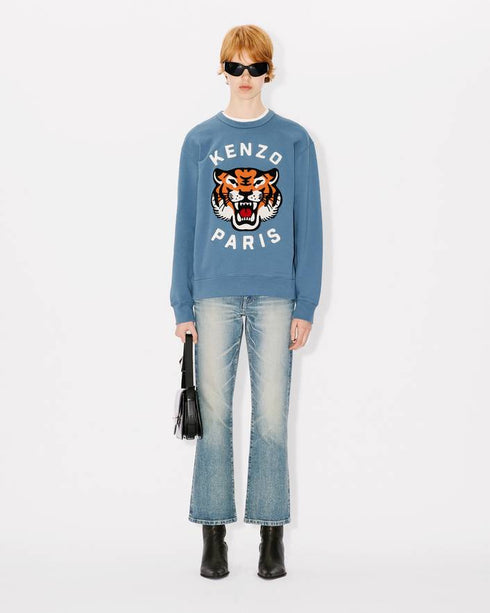 KENZO 'Lucky Tiger' genderless embroidered sweatshirt Unisex Apparel