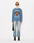 KENZO 'Lucky Tiger' genderless embroidered sweatshirt Unisex Apparel