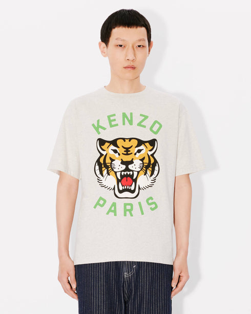 KENZO 'LUCKY TIGER' Oversized Genderless T-Shirt Unisex Apparel