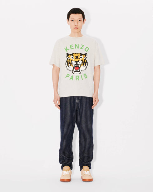 KENZO 'LUCKY TIGER' Oversized Genderless T-Shirt Unisex Apparel