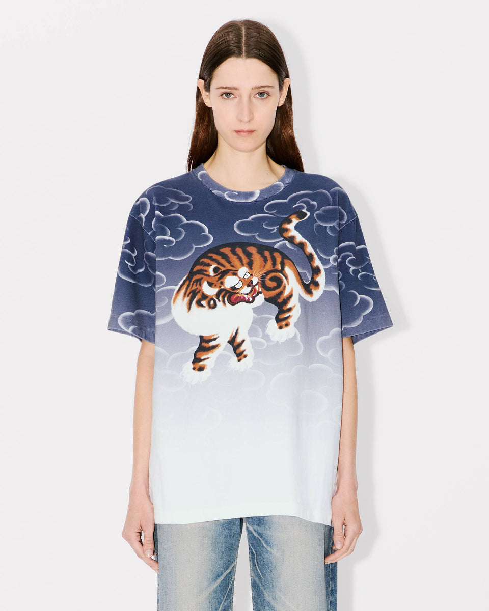 【けんじJ】 KENZO 'KENZO Cloud Tiger' genderless oversized T-shirt