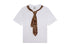 FENDI Tee With Tie Print S/S Kids Apparel