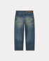 KENZO Cargo monkey fit jeans in japanese denim Mens Apparel