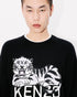 KENZO 'KENZO Happy Tiger' embroidered jumper in wool and cotton Mens Apparel