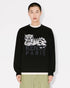 KENZO 'KENZO Happy Tiger' embroidered sweatshirt in cotton Mens Apparel