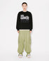 KENZO 'KENZO Happy Tiger' embroidered sweatshirt in cotton Mens Apparel