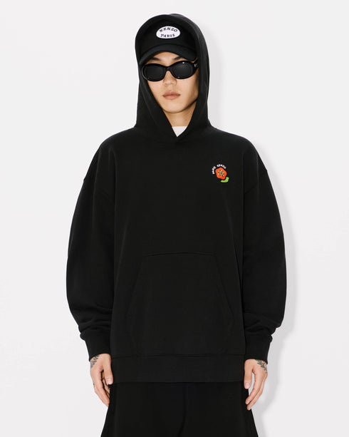 KENZO 'KENZO Pop' embroidered oversized hoodie in cotton Mens Apparel