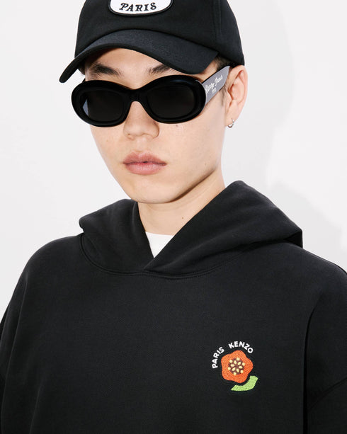 KENZO 'KENZO Pop' embroidered oversized hoodie in cotton Mens Apparel