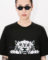 KENZO 'KENZO Happy Tiger' embroidered oversized T-shirt in cotton Mens Apparel