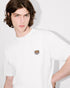 KENZO 'KENZO Happy Tiger' embroidered T-shirt in cotton Mens Apparel