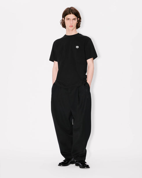 KENZO 'KENZO Happy Tiger' embroidered T-shirt in cotton Mens Apparel