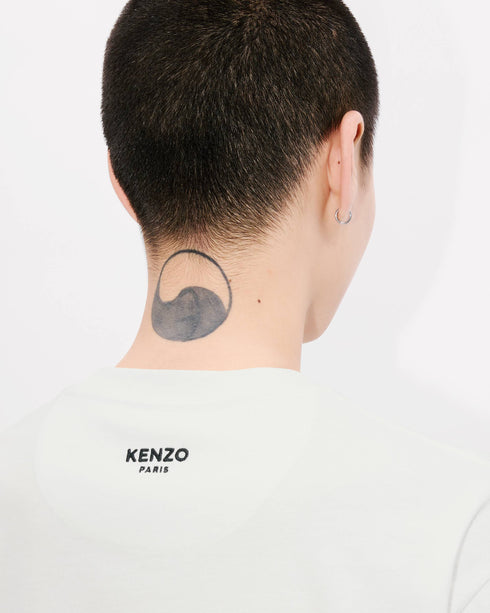 KENZO 'KENZO Pop' embroidered T-shirt in cotton Mens Apparel
