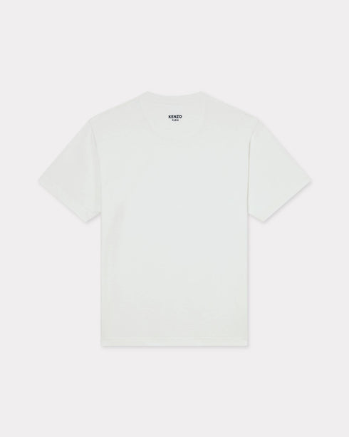 KENZO 'KENZO Pop' embroidered T-shirt in cotton Mens Apparel