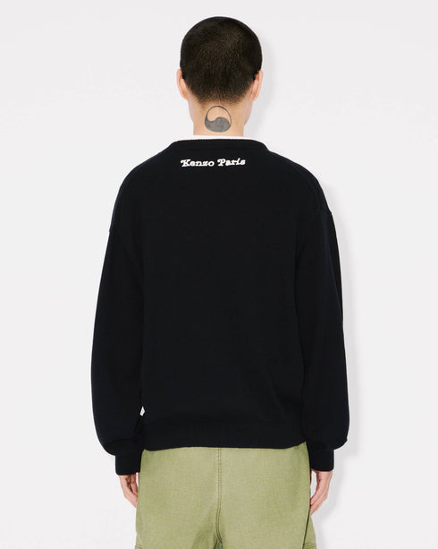 KENZO 'KENZO VERDY MARKET' genderless embroidered jumper in wool and cotton Unisex Apparel