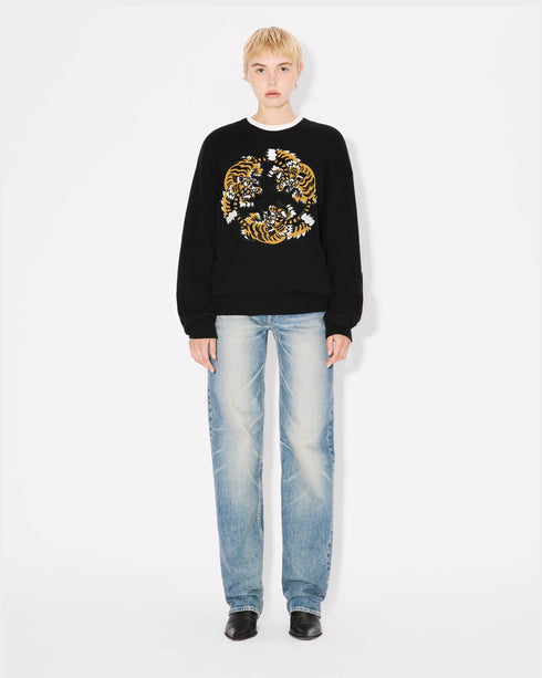 KENZO 'KENZO VERDY MARKET' genderless embroidered jumper in wool and cotton Unisex Apparel