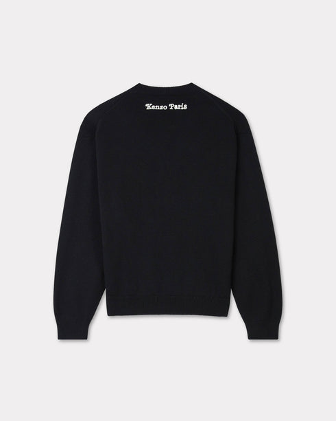 KENZO 'KENZO VERDY MARKET' genderless embroidered jumper in wool and cotton Unisex Apparel