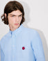 KENZO 'Boke Flower' embroidered casual shirt in cotton oxford Mens Apparel