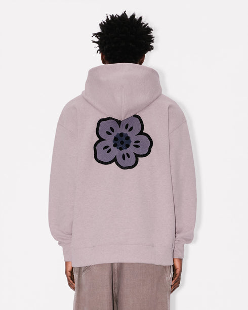 KENZO'Boke Flower' embroidered oversized hoodie in cotton Mens Apparel