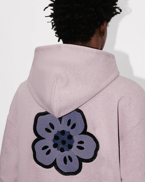 KENZO'Boke Flower' embroidered oversized hoodie in cotton Mens Apparel