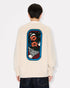 KENZO 'KENZO City' embroidered knitted jumper in cotton wool Mens Apparel