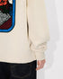 KENZO 'KENZO City' embroidered knitted jumper in cotton wool Mens Apparel