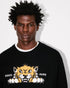 KENZO 'KENZO Happy Tiger' embroidered jumper in cotton and Merino wool Mens Apparel