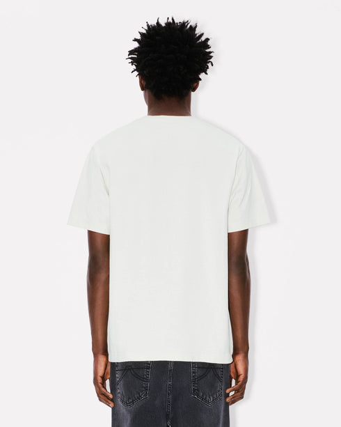 KENZO 'KENZO Happy Tiger' embroidered T-shirt in cotton Mens Apparel