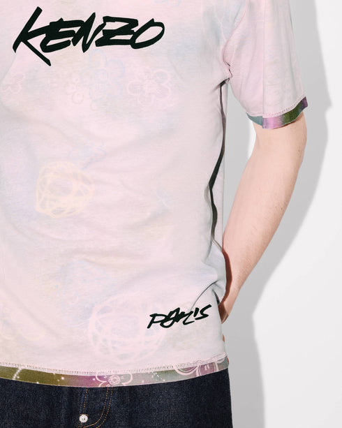 KENZO 'Kenzo x Futura 2000' reversible T-shirt in cotton Mens Apparel