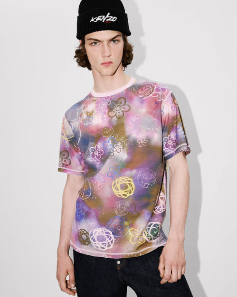 KENZO 'Kenzo x Futura 2000' reversible T-shirt in cotton Mens Apparel