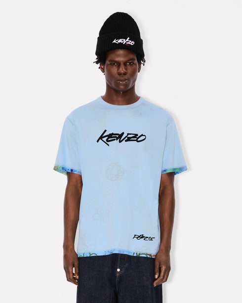KENZO 'Kenzo x Futura 2000' reversible T-shirt in cotton Mens Apparel