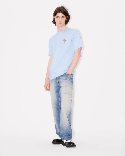 KENZO 'KENZO Archive Bouquet' embroidered T-shirt in cotton Mens Apparel