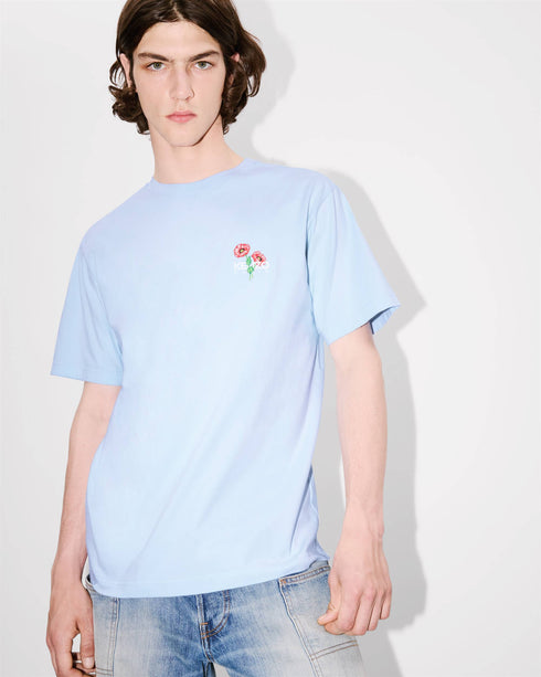 KENZO 'KENZO Archive Bouquet' embroidered T-shirt in cotton Mens Apparel