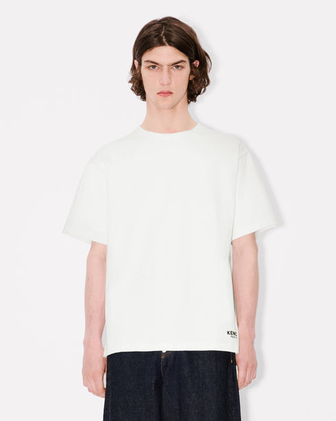 KENZO 'Boke Flower' embroidered T-shirt in cotton Mens Apparel