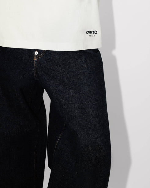 KENZO 'Boke Flower' embroidered T-shirt in cotton Mens Apparel