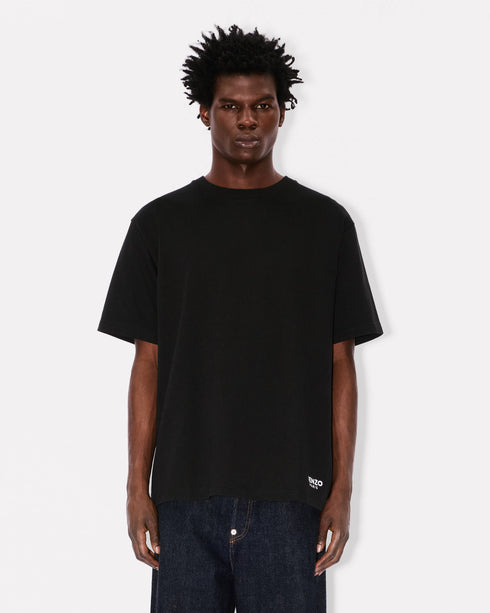 KENZO 'Boke Flower' embroidered T-shirt in cotton Mens Apparel