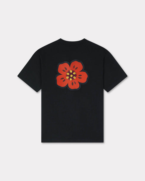 KENZO 'Boke Flower' embroidered T-shirt in cotton Mens Apparel