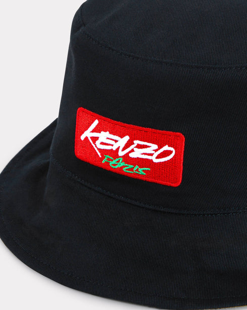 KENZO 'Kenzo x Futura 2000' embroidered reversible bucket hat in cotton Accessories