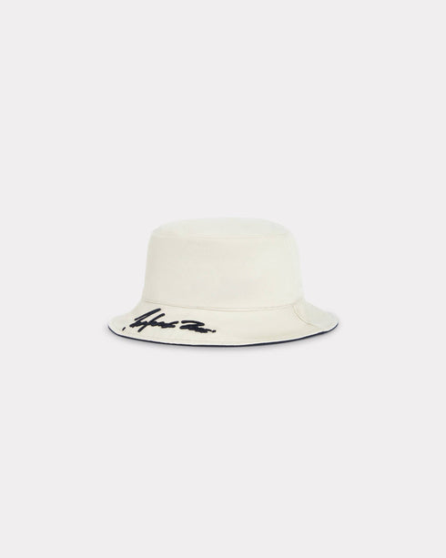 KENZO 'Kenzo x Futura 2000' embroidered reversible bucket hat in cotton Accessories
