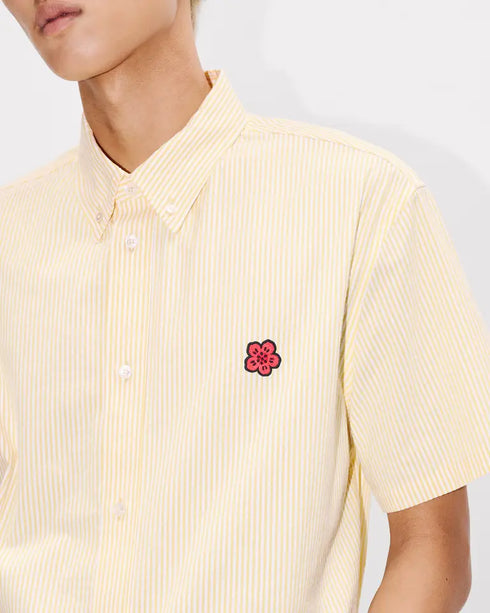 KENZO Boke Flower Crest Short Sleeve Shirt Mens Apparel