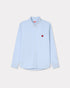 KENZO 'Boke Flower' embroidered casual shirt in cotton oxford Men's Apparel